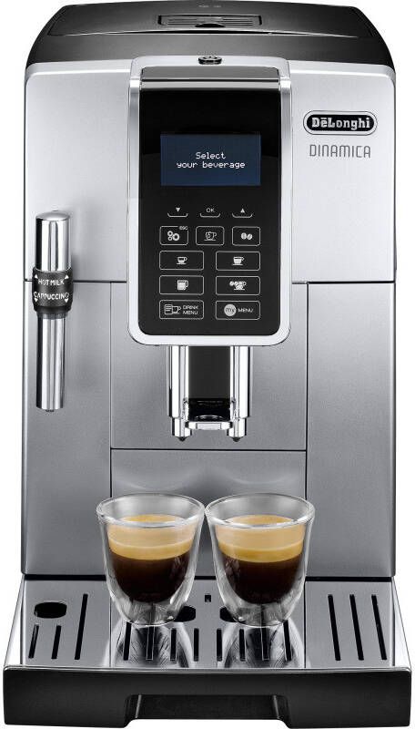 De'Longhi DeLonghi DINAMICA ECAM 350.35.SB Vrijstaand Volledig automatisch Espressomachine Zwart Zilver - Foto 2