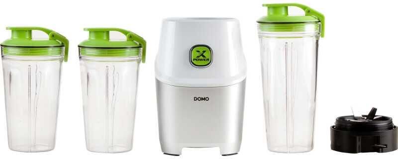 Domo DO700BL Xpower Blender – 1000 W – Smoothie Maker – Blender To Go – 3 Bekers (2 x 530 ml en 1 x 710 ml) - Foto 2