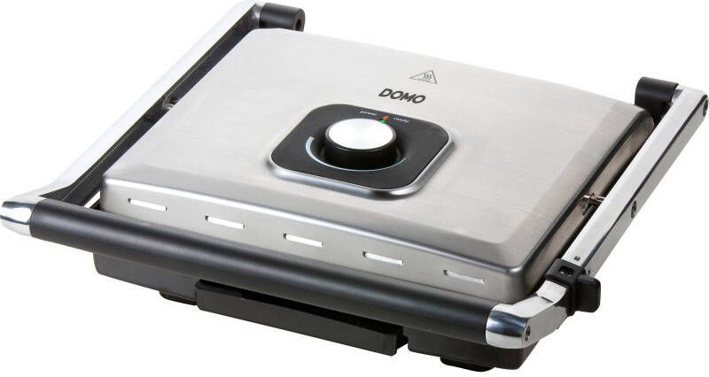 Domo DO9135G Multifunctionele contactgrill Zwevend deksel 2000W Roestvrij Staal - Foto 4
