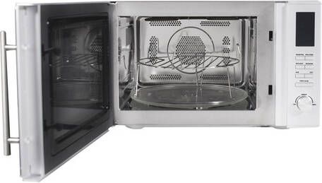 Inventum MN305C Vrijstaande combimagnetron Heteluchtoven Grill 30 liter 900 watt 10 kookprogramma's RVS Zwart - Foto 3
