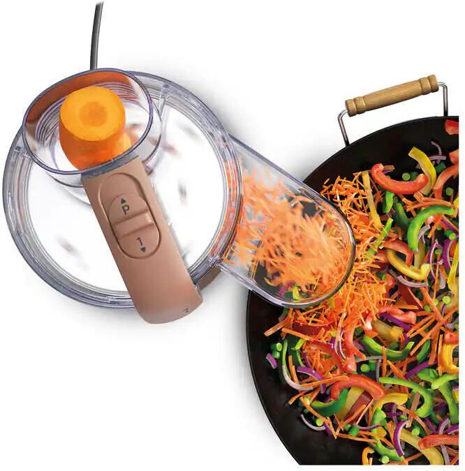 Kenwood MultiPro Go Foodprocessor FDP22.130RD Snij Rasp direct op je bord Opbergen in je keukenlade Veelzijdig: hakken snijden raspen Vaatwasser bestendige accessoires -[onderdeel GO collectie] - Foto 5