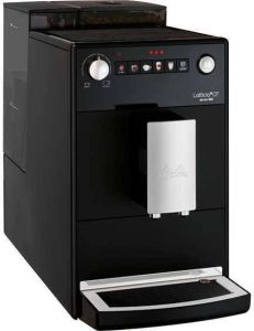 Melitta Volautomatisch koffiezetapparaat Latticia One Touch F300-100 zwart compact maar xl-waterreservoir & xl-bonenreservoir