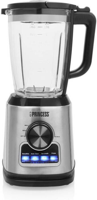 Princess 01.212094.01.001 Blender Solid Pro 1400 W 6 RVS messen- 1.75 Liter Glazen kan - Foto 6
