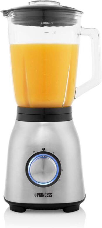 Princess 212091 Blender RVS 1000 – 4 Snelheidheden – Krachtig 1000W 1 5 L Glaskan Ice Crush Vaatwasmachine bestendig - Foto 3