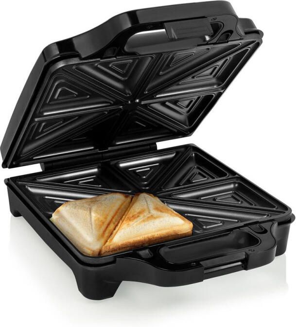 Princess 127006 Sandwich Maker Supreme XXL Tosti apparaat Groot bakoppervlak Uitneembare platen 1600Watt 4 tosti's - Foto 3