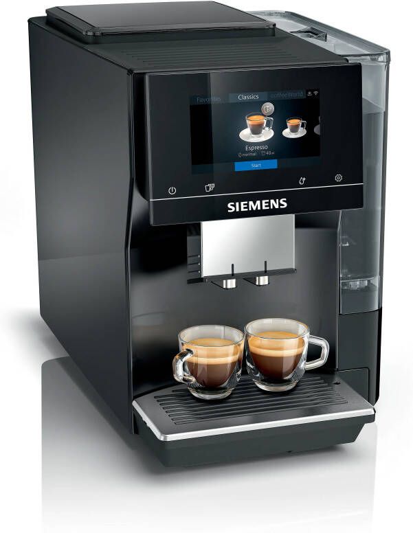 Siemens EQ700 TP713R09 Volautomatische espressomachine Piano zwart