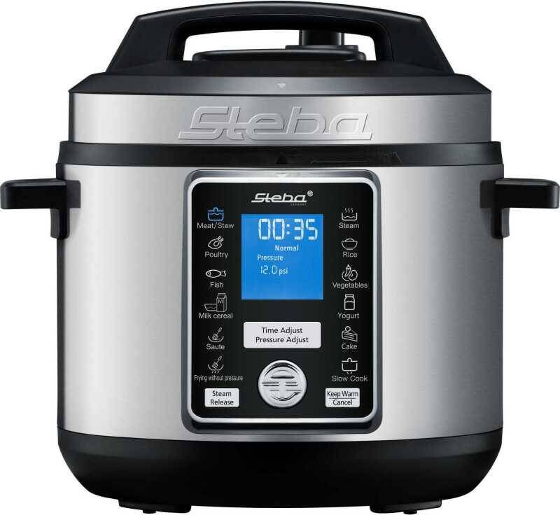 Steba DD3 Smart Multicooker 12 kookfuncties 6 liter Snelkookpan Slow Cooker Rijstkoker Stomer Voedselverwarmer Sauteren Yoghurtmaker - Foto 3