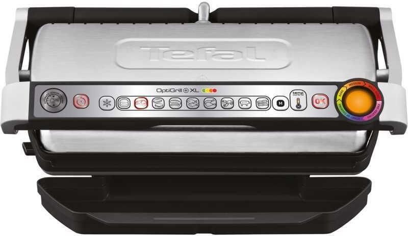Tefal Contactgrill OptiGrill+ XL incl. bakplaat handmatige modus met 4 temperaturen 9 automatische kookprogramma's vaatwasmachinebestendige platen gc724d - Foto 8