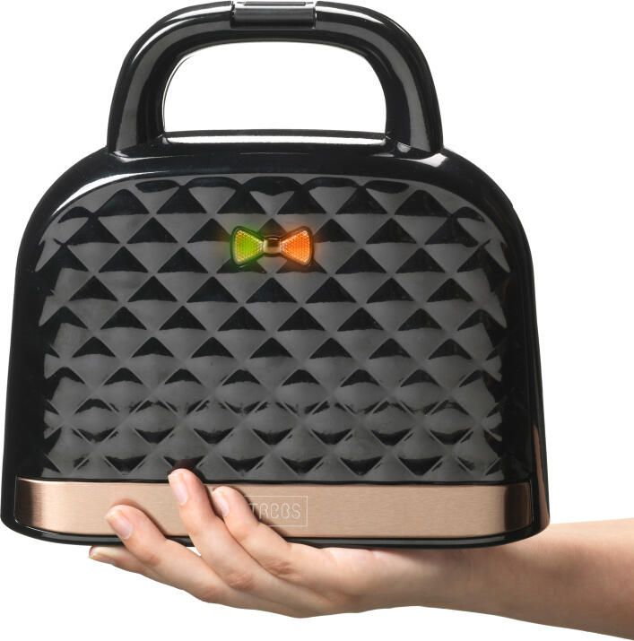 Trebs Contactgrill in de vorm van een handtas 99375 Zwart - Foto 2