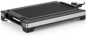 Tristar Bakplaat & Elektrische Grill BP-2780 – Elektrische barbecue & Grillplaat – Voor binnen en buiten Zwart