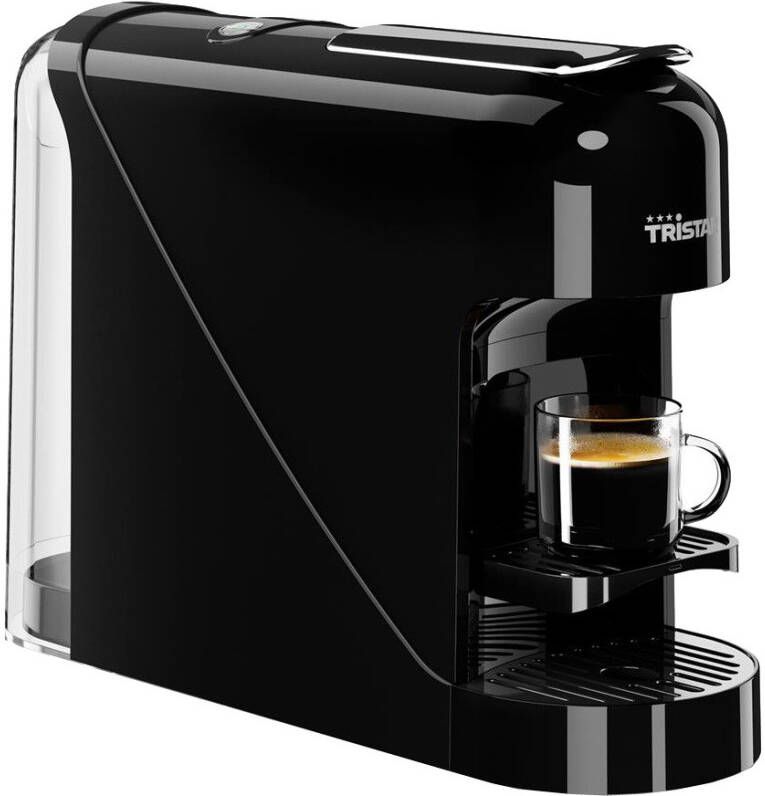 Tristar Nespresso Koffiecupmachine CM-2300 Compacte koffiemachine met ruime watertank Capsule koffiezetapparaat Geschikt voor camping gebruik Zwart