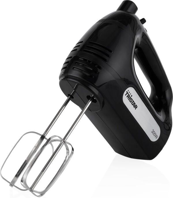 Tristar MX-4201 Hand mixer 6 snelheidsinstellingen 300 Watt Inclusief deeghaken en gardes - Foto 4